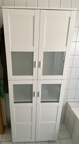 Hochschrank weiß 4 - hochschrank, weiß,