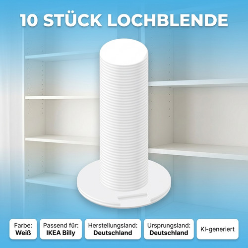 Lochblende regal 10 - lochblende,