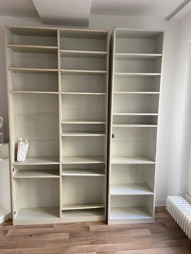Ikea billy regale - 3, weiß